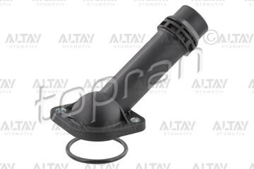 AUDİ PASSAT A4 TERMOSTAT YUVASI (SU FLANŞI) A4-A6 1.8 (96-05) (AHL-ALZ-ANA-ARM-AWM-AWT-AZM) 06B121121L TOPRAN 108190001 3-43