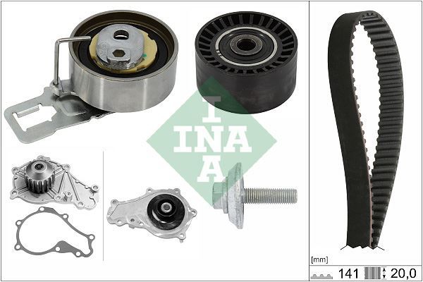 COURİER FOCUS TRİGER KAYIŞ SETİ DEVİRDAİMLİ EURO6 1.5 1.6 TDCİ FM5Q8B596AB İNA 530069830