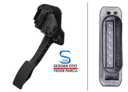 Ford Transit V347 Gaz Pedalı 07-11 Arası 6C119F836CD BEHER-HELLA