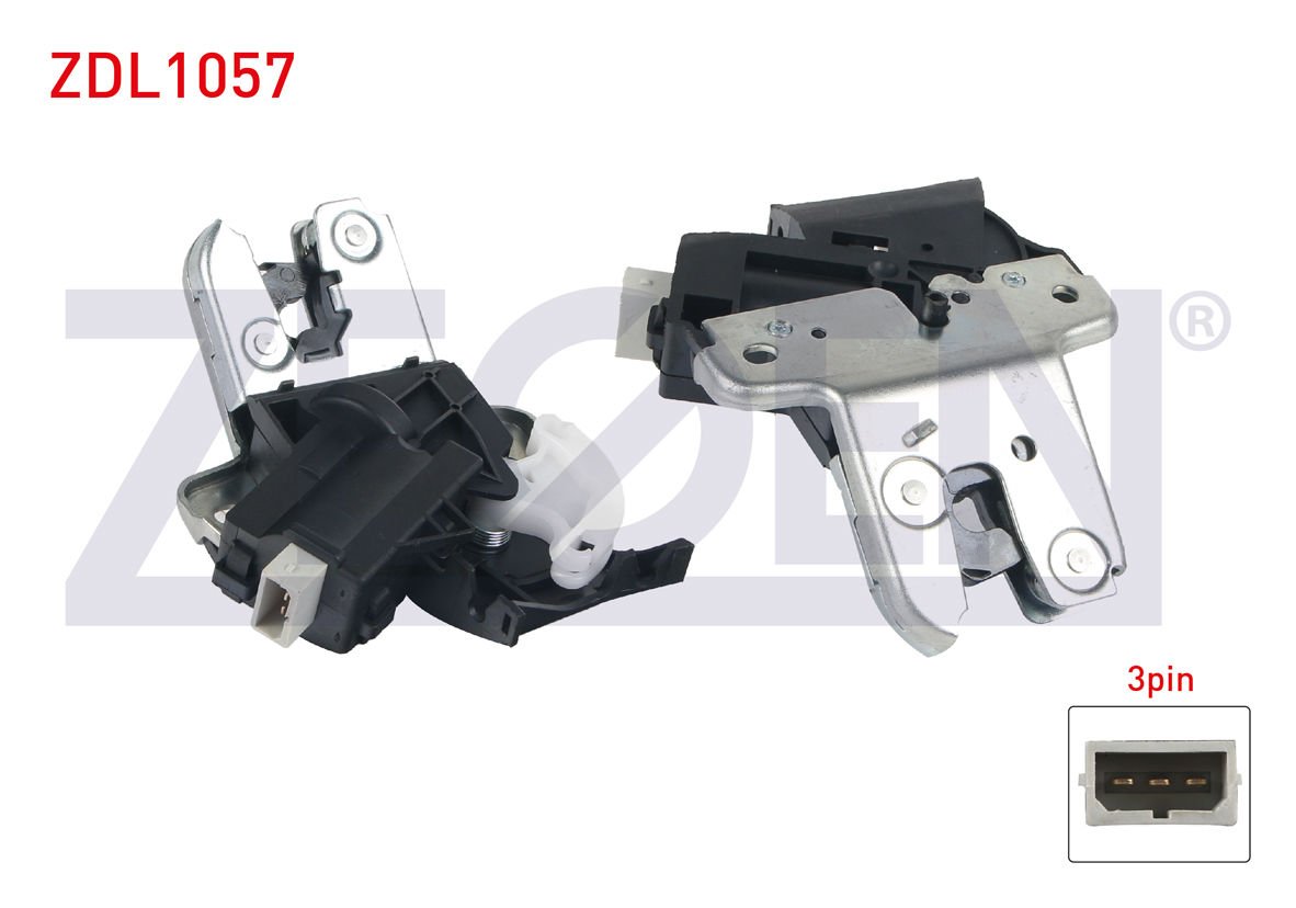 BAGAJ KİLİDİ 3 PİN VOLKSWAGEN PASSAT B7  JETTA III - PASSAT CC 2005-2012 VW CC 2011- AUDİ A4 - A5 - A6 - A8 2004-2017 SEAT EXEO 2008- 4F5827505D ZDL1057 Ö.R.