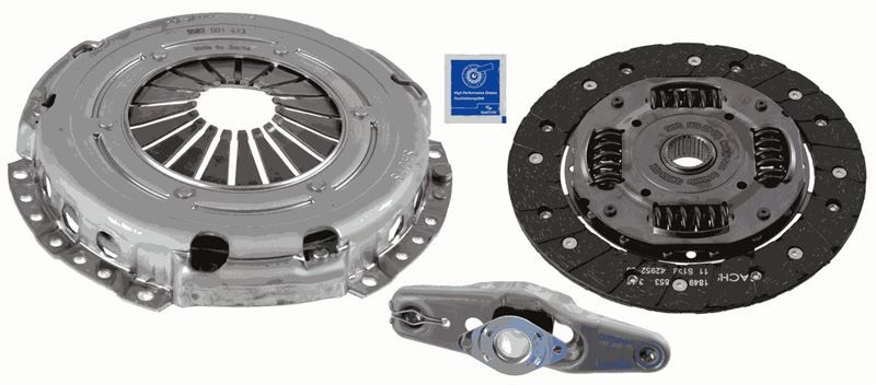 Debriyaj Seti BİLYALI Polo-İbİza-Fabİa 1.0 Motor Chya-Chyb SACHS 3000950100 04C141016 ASCH