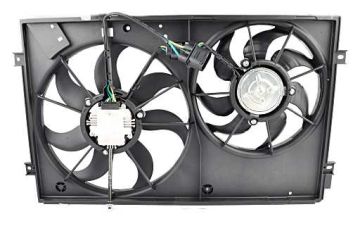 FAN MOTORU DAVLUMBAZLI KOMPLE ÇİFTLİ GOLF5-JETTA-PASSAT-CADDY-LEON-A3 AUDİ SUPERB MGA 83129 1K0959455 1K0121207T D1