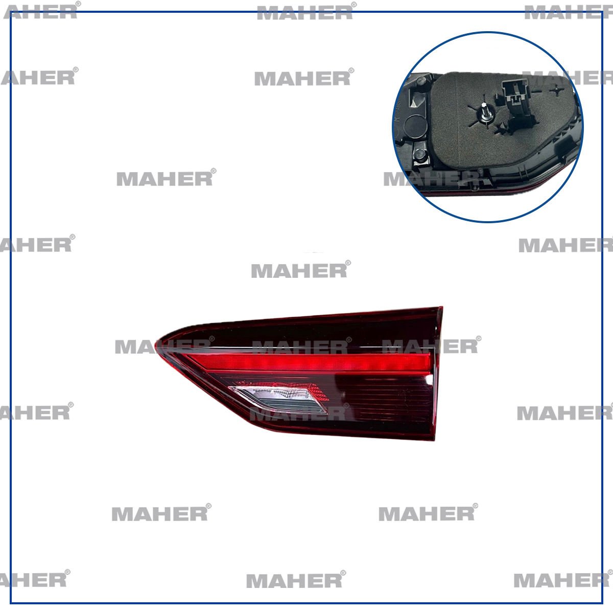 POLO ARKA STOP LAMBASI İÇ SAĞ LEDLİ 18- SONRASI 2G0945094B MHR-38675 3-K-KAP-KAR