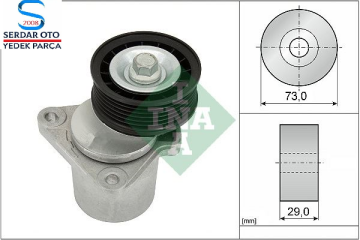 FORD MONDEO V KAYIŞ GERGİSİ KÜTÜK 2.0 TDCİ 125PS V184 02- İNA534012820 1-K