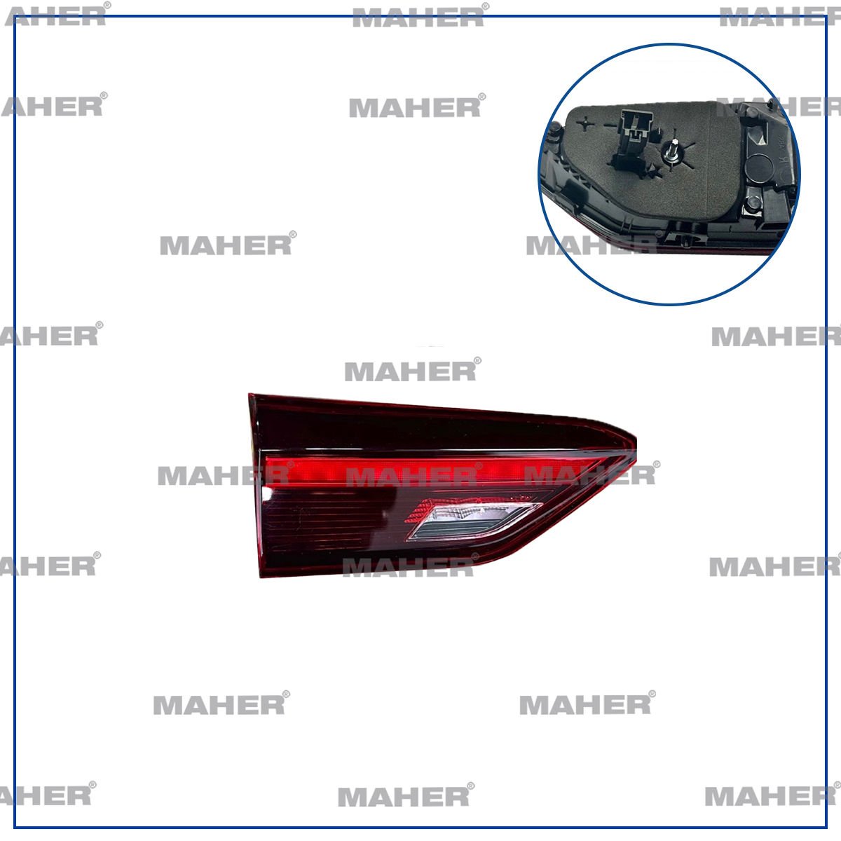 POLO ARKA STOP LAMBASI İÇ SOL LEDLİ 18- SONRASI 2G0945093B MHR-38674 3-K-KAP-KAR