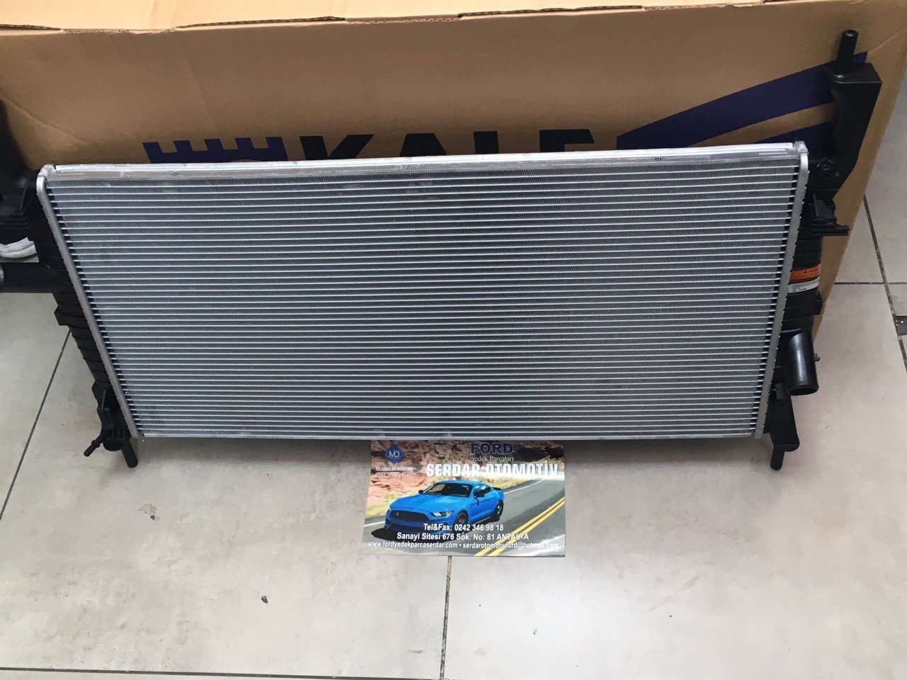 Focus mk1 Su Radyatörü 1.6- 2.0 Motor Benzinli 98-05 Arası Kale 344165