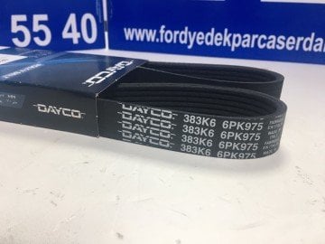 Ford V kayışı 1.6 TDCİ Focus Cmax Fiesta DAYCO 6pk975 AV6Q6C301EA