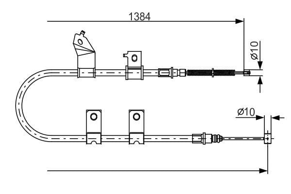 FREN TELİ. 1384 MM
