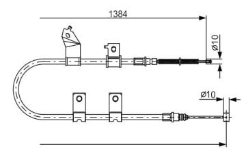 FREN TELİ. 1384 MM