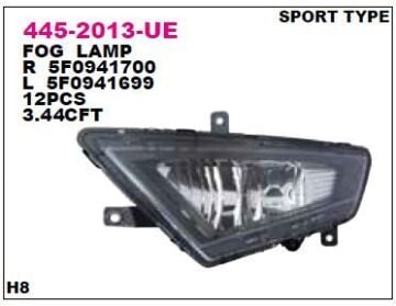 SEAT LEON İBİZA FR SİS LAMBASI FARI SAĞ ÜÇGEN TİP 13-SONRASI DEPO 4452013RUE 5F0941700 A