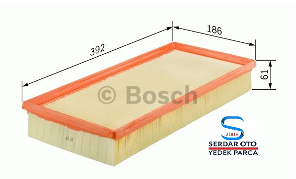 Hava Filtresi TOUAREG-Audi Q7-Porsche CAYENNE Bosch 1987429190 7L0129620 7P0129620