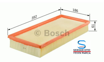 Hava Filtresi TOUAREG-Audi Q7-Porsche CAYENNE Bosch 1987429190 7L0129620 7P0129620