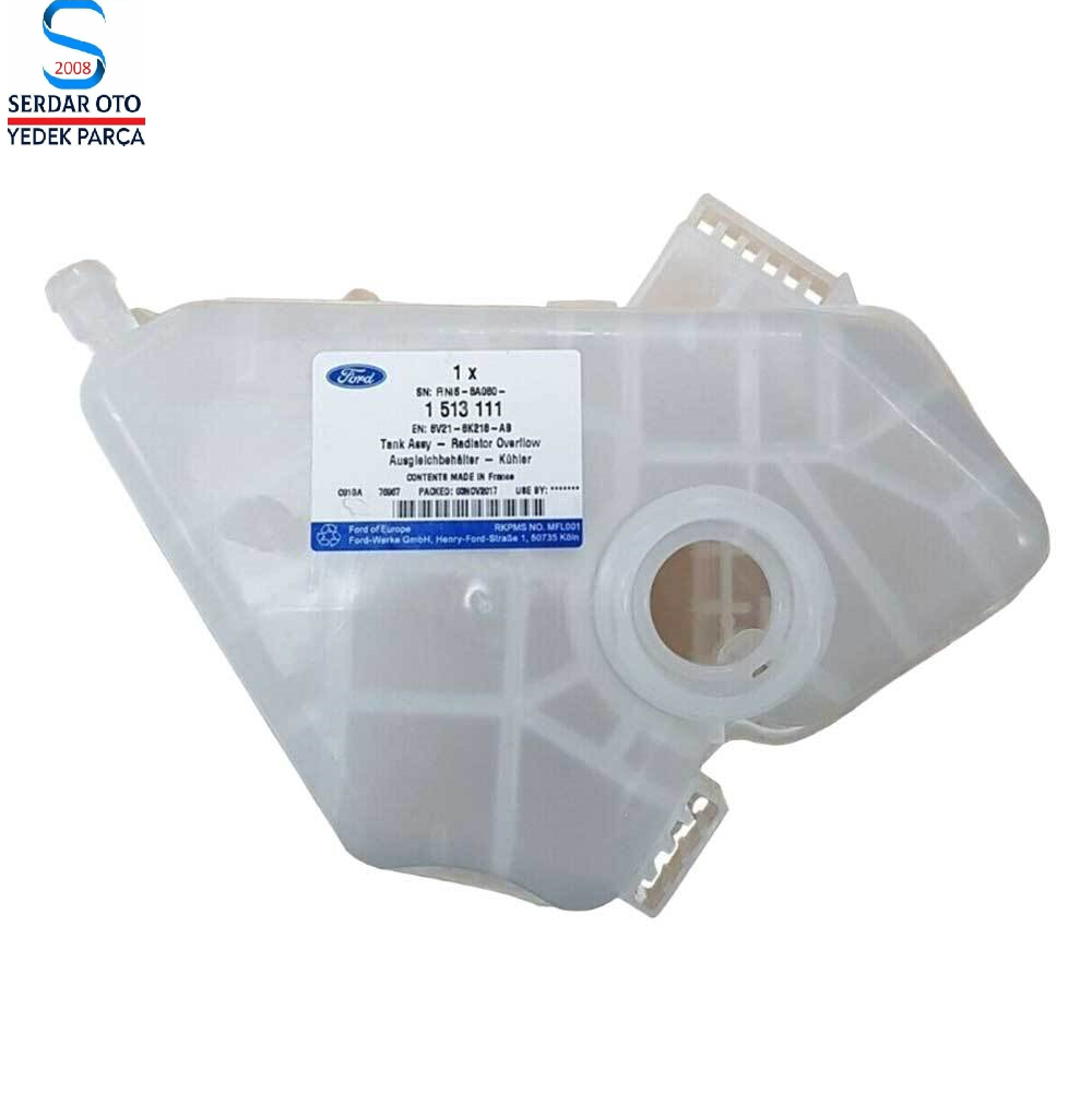FORD FİESTA BENZİNLİ RADYATÖR YEDEK EK DEPOSU (Kapaksız) 09-17 Arası 1.25 1.4 1.6 ORJİNAL FORD 8V218K218AB