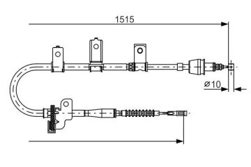 FREN TELİ. 1515 MM