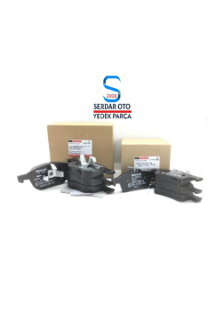 Ford Focus Cmax 2-2.5-3.0-3.5 Kasa Ön + Arka Fren Balata Takımı Motorcraft 2006-2018 Arası AV6J2K021TK