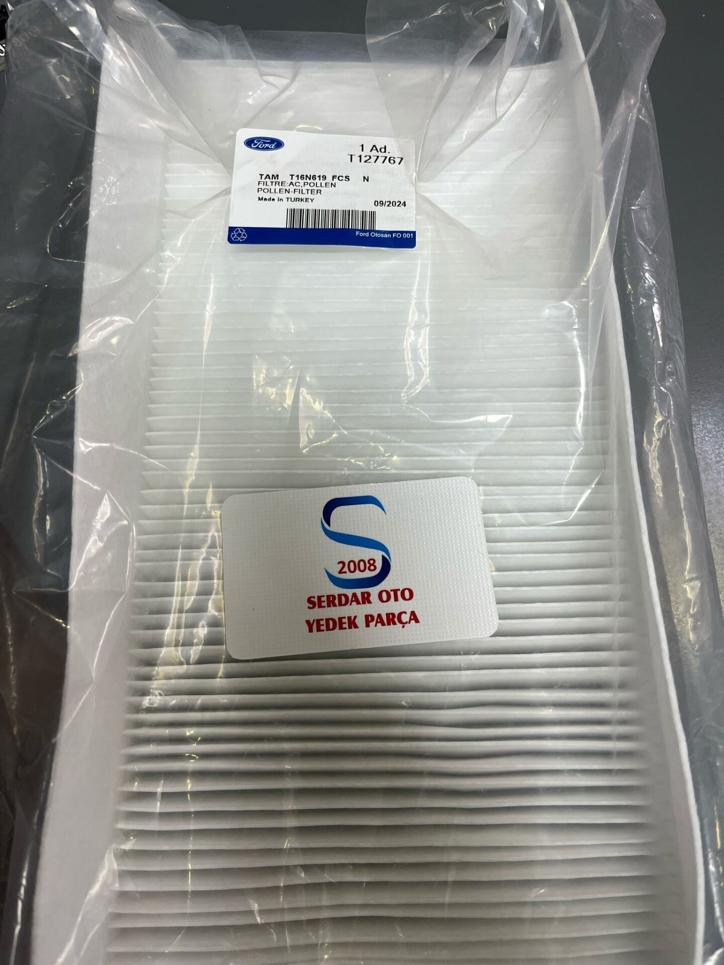 Polen filtresi Klima Karbonlu Focus1 ve Connect Orjinal ford TAMT16N619FCS