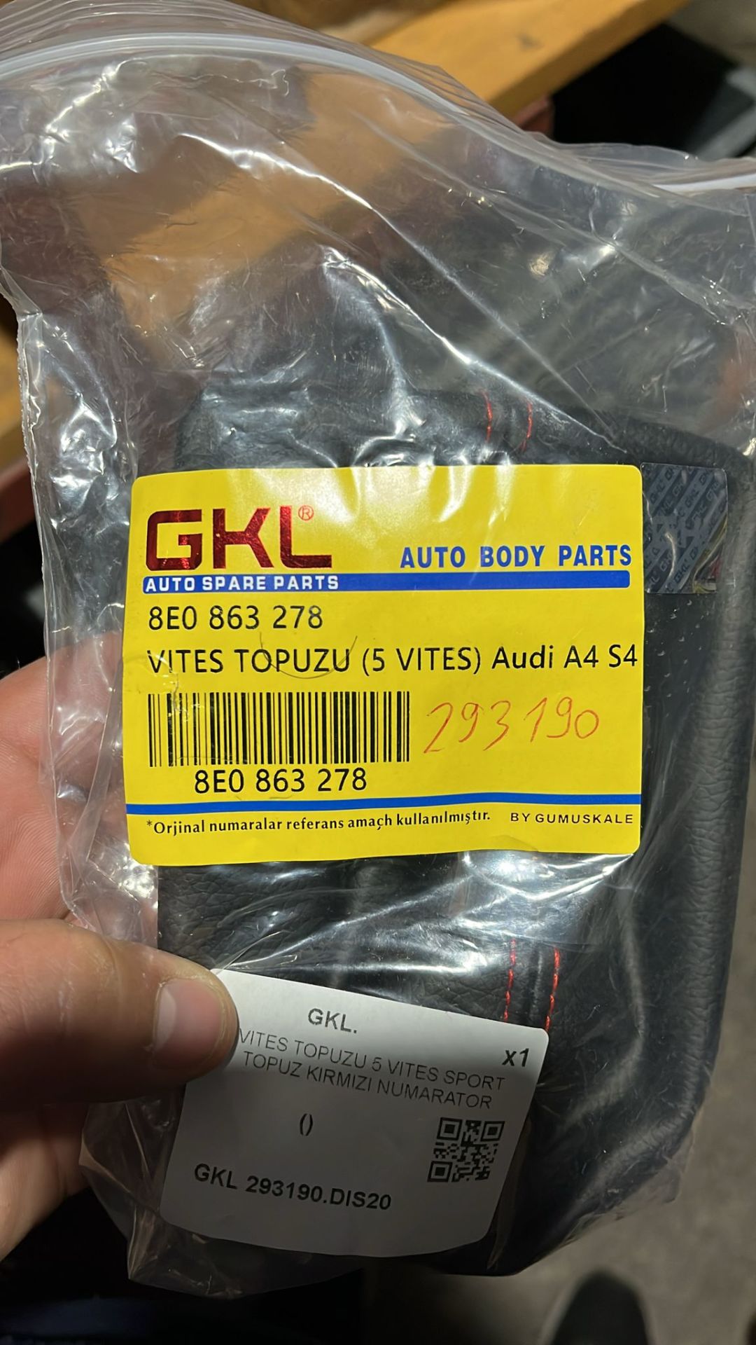 VİTES TOPUZU KÖRÜKLÜ AUDİ A3 A4 A5 A6 5.VİTES 293190 8E0863278 2K-133
