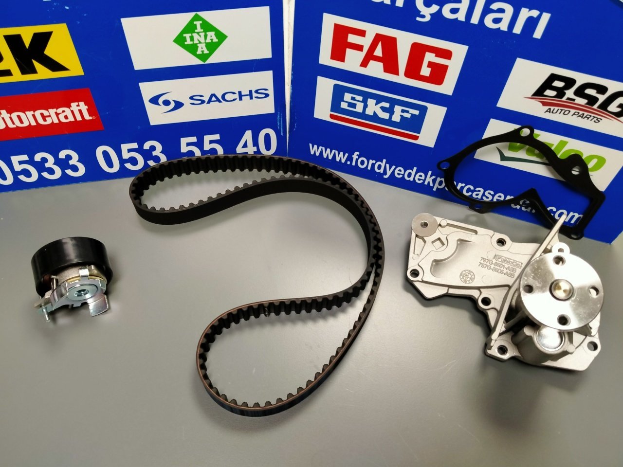 Triger Kayış Seti Devirdaimli Set Benzinli ürün Focus Fiesta Mondeo ORJİNAL FOMOCO 5m5q8b586