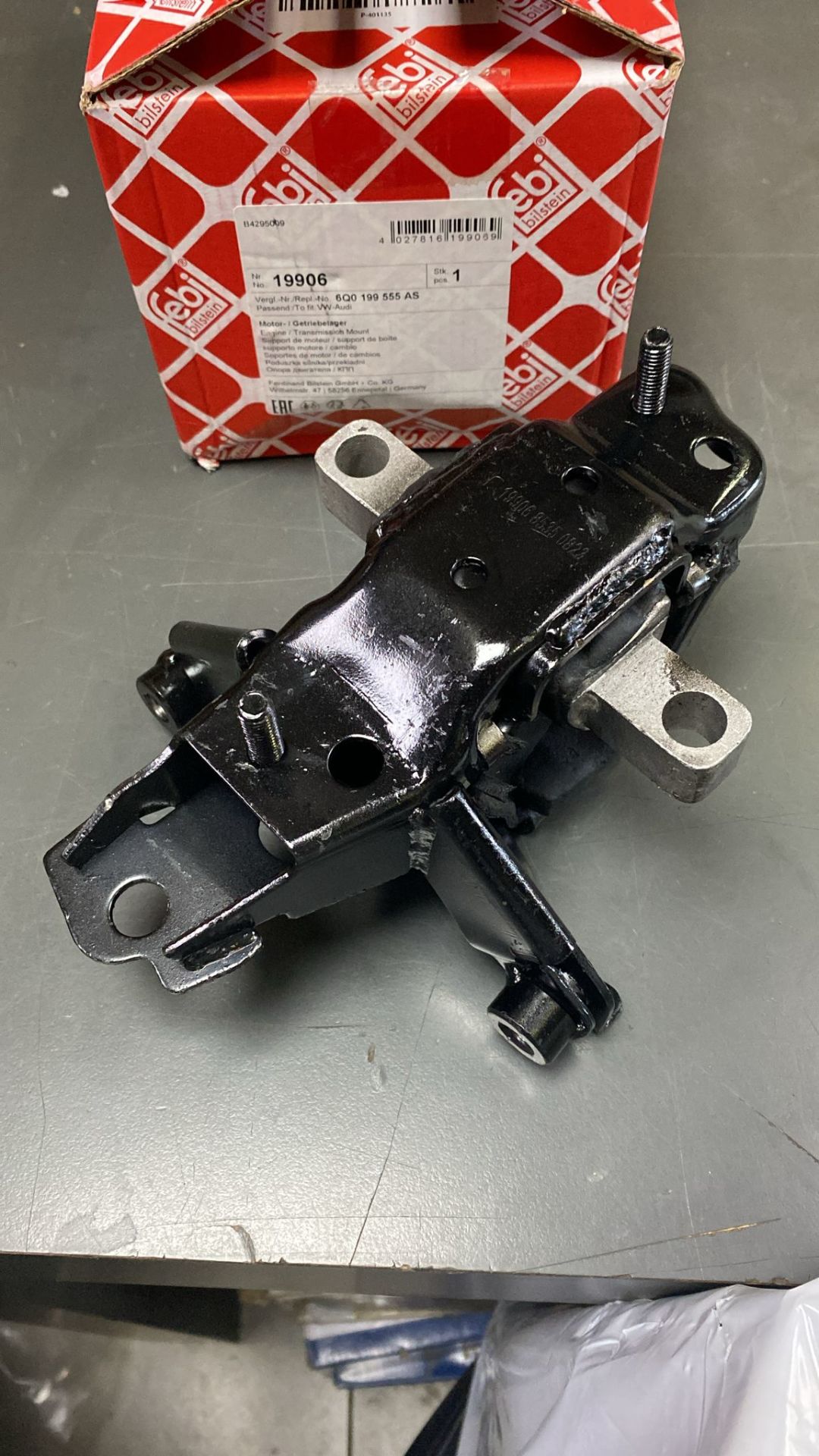 MOTOR TAKOZU SOL POLO-İBİZA-CORDOBA-FABİA AMF-BNV-BNM 1,4 TDİ FEBİ 19906 19908 6Q0199555AT 6R0199555 3-ÜST