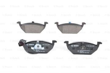 BOSCH 0986494019 ÖN FREN BALATA TAKIMI FABİA GOLF4 GOLF5 JETTA İBİZA BORA POLO AUDİ A3 LEON FABİA ÜST KULAKLI 6Q0698151 6R0698151A D 1J0698151F G 2Q698151 424364