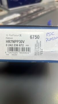FORD ESCORT MONDEO ATEŞLEME BUJİ TAKIMI PLATİNUM ZETEC 1.6-1.8-2.0 16V BOSCH 0242236672 (TAKIM FİYATIDIR 4)