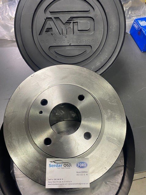 Ön Fren Disk Takımı Focus1 Fiesta Fusion AYD !! 2ADET FİYATIDIR!!