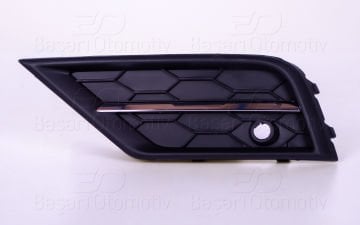 VW ÖN SOL SİS FAR KAPAĞI ÇERÇEVESİ NİKALAJLI SENSÖR DELİKLİ TİGUAN 2016-2018 ARASI 5NA854661 2ZZ