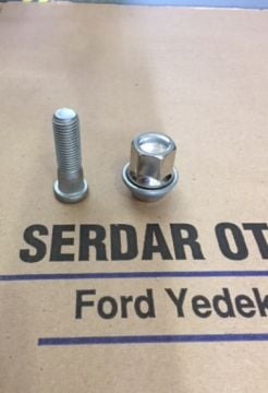 Ford Bijon Saplama + Somunu Krom 19 luk focus fiesta escort cmax courier mondeo