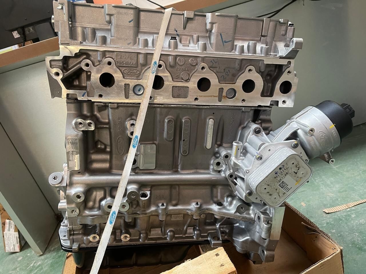 FORD FİESTA SERVİS MOTORU 1.4 TDCİ SIFIR FOMOCO 02-10 ARASI 7S6Q6006AA