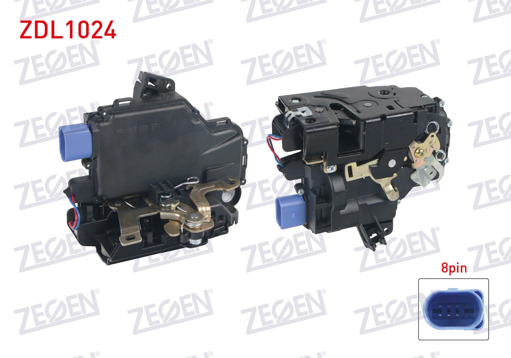 Ön Kapı İç Kilidi Merkezi Motorlu Sol Transporter T5 Polo Fabia İbiza Cordoba GOLF5 3B1837015AQ zdl1024-30965