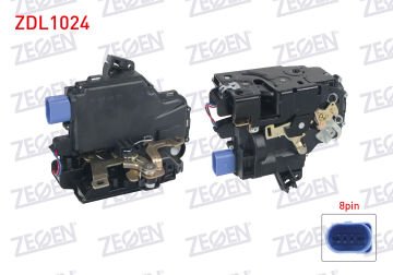 Ön Kapı İç Kilidi Merkezi Motorlu Sol 8 FİŞ Transporter T5 Polo Fabia İbiza Cordoba GOLF5 3B1837015AQ ZDL-1024
