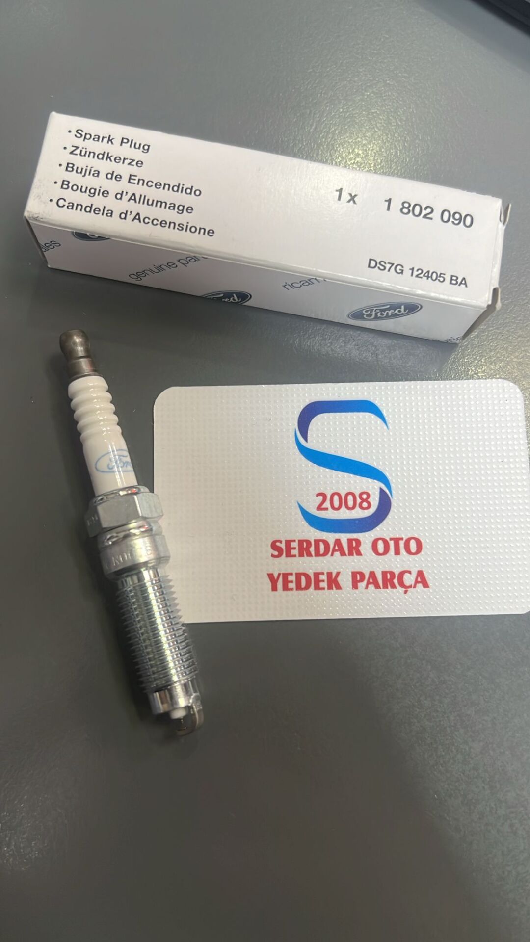 Ford ATEŞLEME BUJİ TAKIMI 11- KUGA MONDEO FOCUS BMAX 1.0 1.5 ECOBOOST DS7G 12405 BA