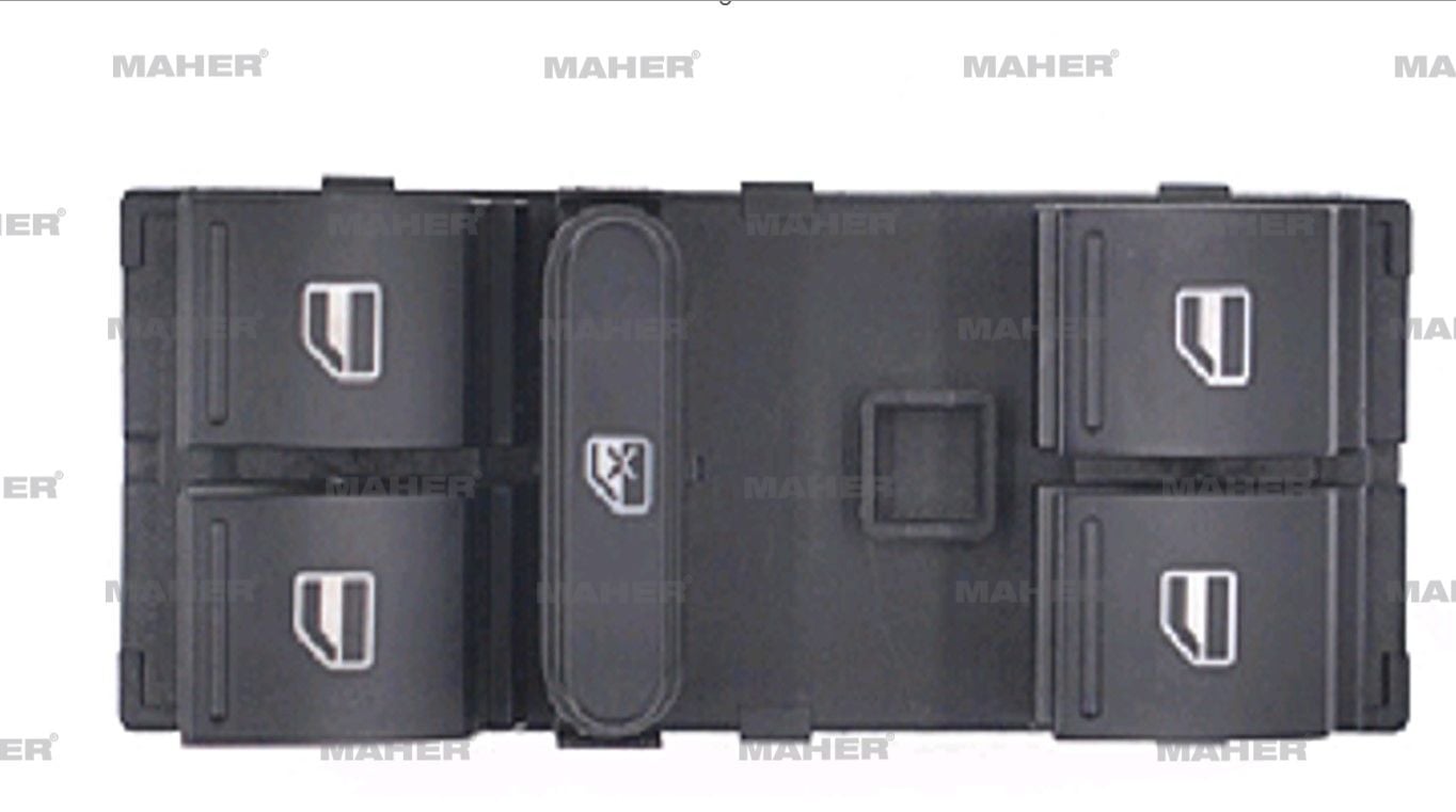 Volkswagen Passat B6 Ön Cam Düğmesi Dörtlü Sol Passat B6 (Polo10-6R ) Maher 15858 5J0959858 1K4959857B ZC-52