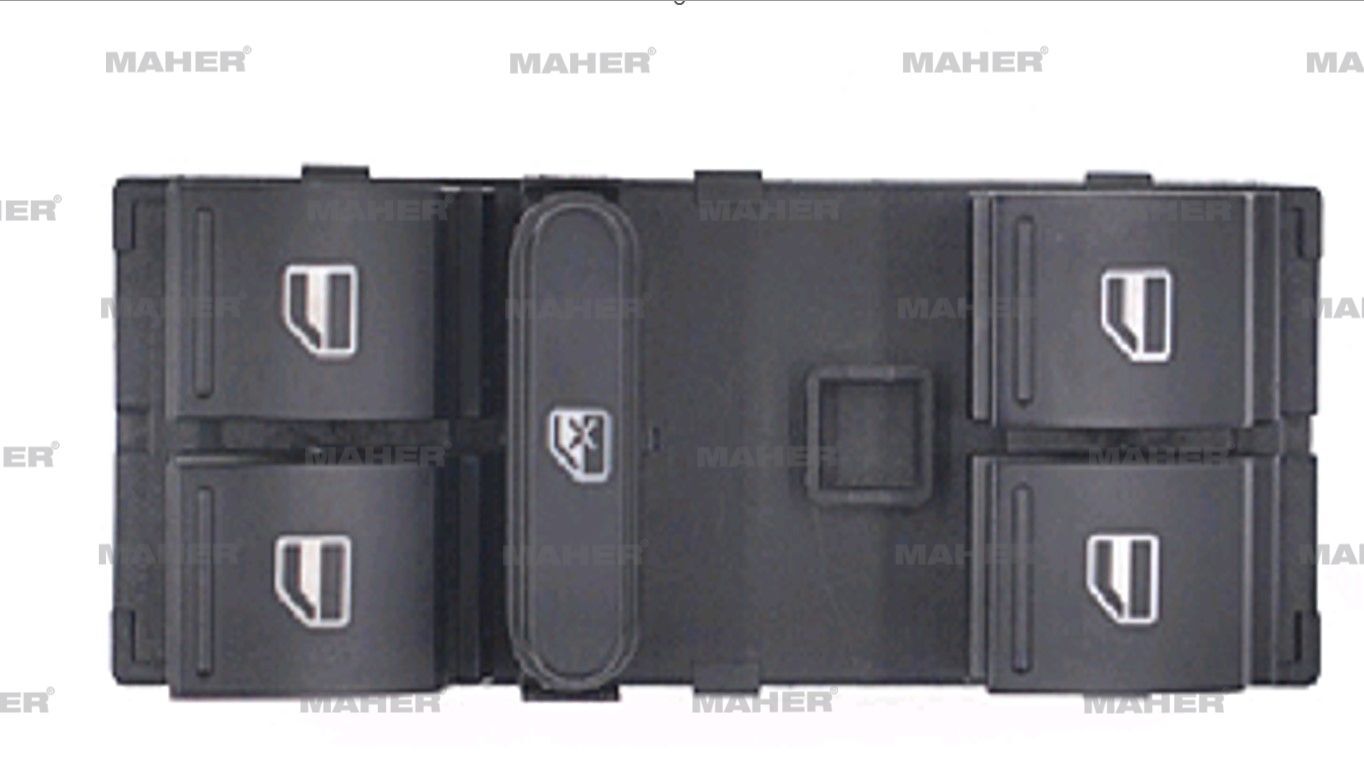Volkswagen Passat B6 Ön Cam Düğmesi Dörtlü Sol Passat B6 (Polo10-6R ) Maher 15858 5J0959858 1K4959857B ZC-52