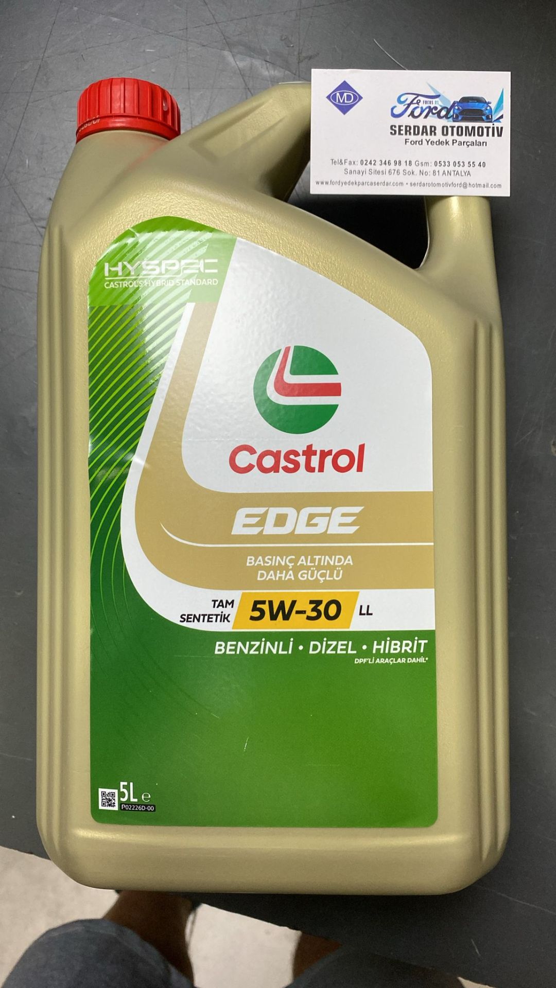 5w30 Edge 5lt Motor Yağı castrol