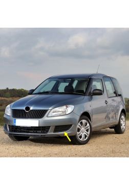 Skoda Roomster Fabia 2011-14 Arası Ön Tampon Sol Sis Kapağı Çerçevesi Sissiz 111703 5J0807367A 1-K-23