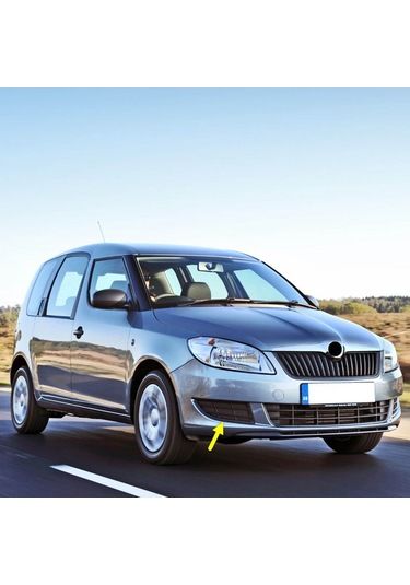 Skoda Roomster Fabia 2011-14 Arası Ön Tampon Sağ Sis Kapağı Çerçevesi Sissiz 295706 5J0807368A 2-K-123