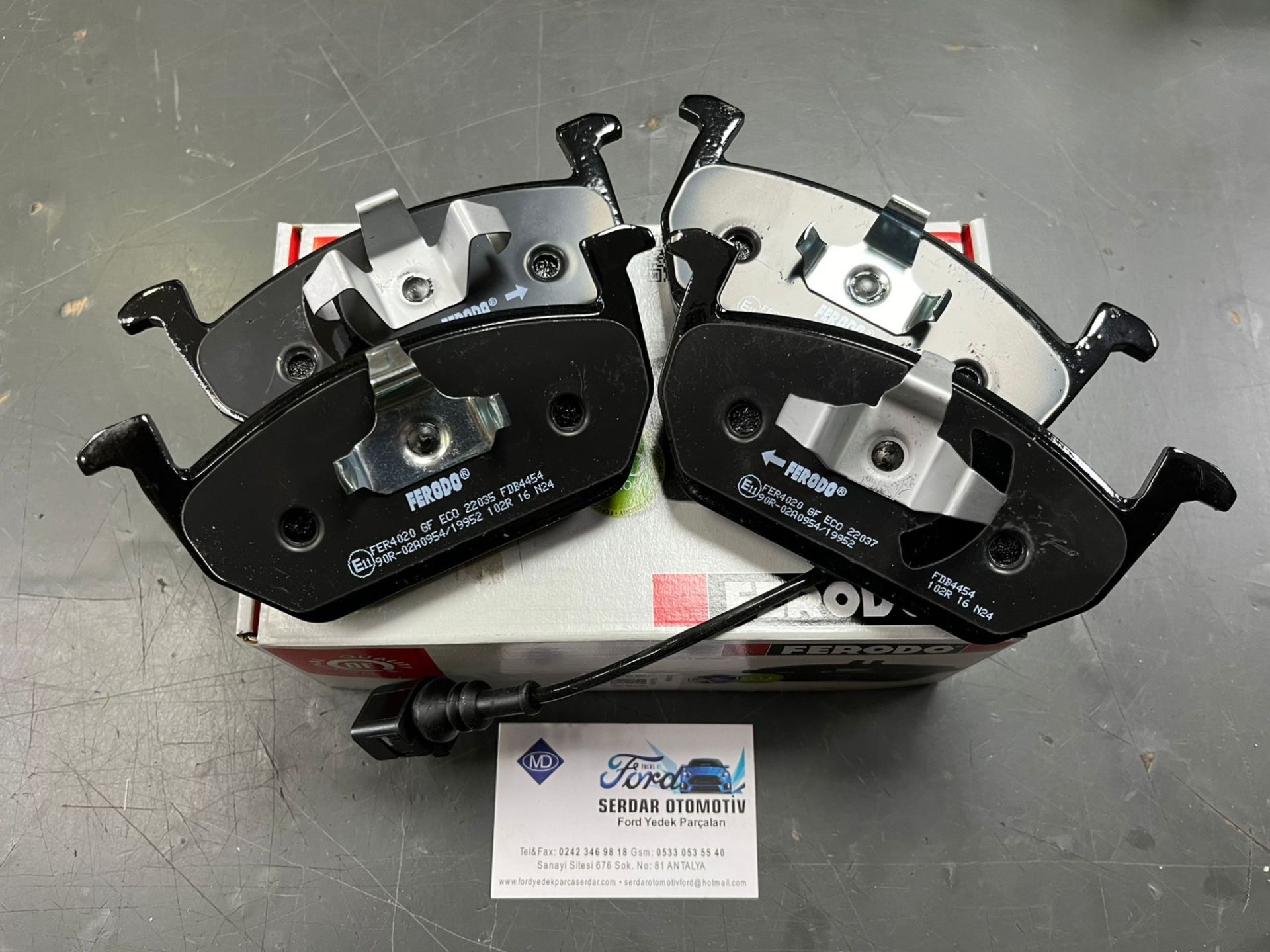 ÖN FREN BALATA TAKIMI ÜSTTEN KULAKLI 13- SONRASI Kamiq SCKA POLO GOLF7-A3-LEON-OCTAViA SCALA feredo 4454 5Q0698151 2Q0698151E