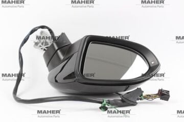 PASSAT B8 SOL DIŞ DİKİZ AYNASI KOMPLE ELEK.ISIT.ASTARLI OTOM.KATLANIR HAFIZALI YAN ALT LAMBALI MHR-15193 3G1857507CR9B9 EM D1-B2