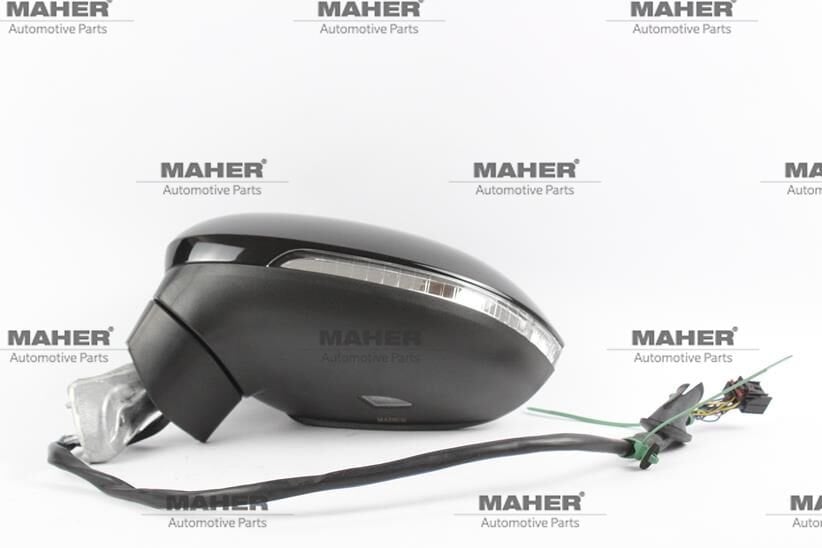 PASSAT B8 SOL DIŞ DİKİZ AYNASI KOMPLE ELEK.ISIT.ASTARLI OTOM.KATLANIR HAFIZALI YAN ALT LAMBALI MHR-15193 3G1857507CR9B9 EM DEP-1K-