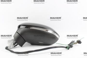 PASSAT B8 SOL DIŞ DİKİZ AYNASI KOMPLE ELEK.ISIT.ASTARLI OTOM.KATLANIR HAFIZALI YAN ALT LAMBALI MHR-15193 3G1857507CR9B9 EM D1-B2