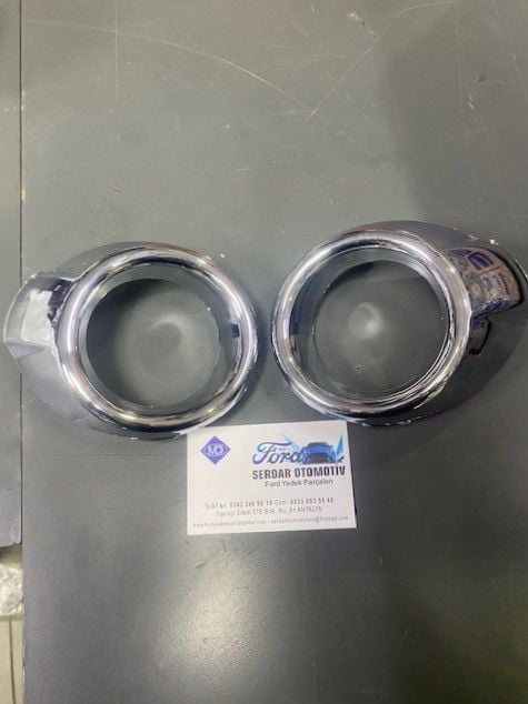 Ford Fiesta 09-12 Arası Ön Sis Far Çerçevesi Sağ ve Sol Krom (Takım Fiyatıdır )8A6115A223