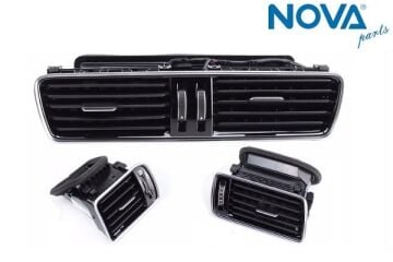 VOLKSWAGEN PASSAT B7 KALORİFER ÜFLEME SET MENFEZ 3AB819001 S1 3AB819728C