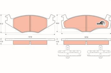 ÖN BALATA POLO 94/99 CORDOBA 94/99 IBIZA 93/2.02