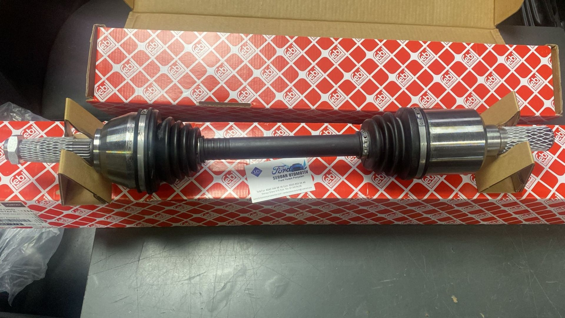 Connect Ön Aks Sol Komple 03-13 Arası Febi Germany 182446 9T163B437AA
