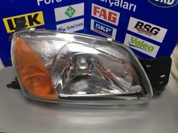 Ford Fiesta Ön Far Sağ Sarı Sinyalli 1999-2001 Yıllar Arası Gülen Yüz 4311146R Depo