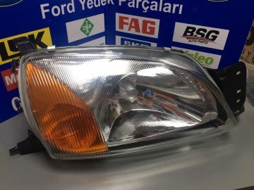Ford Fiesta Ön Far Sağ Sarı Sinyalli 1999-2001 Yıllar Arası Gülen Yüz 4311146R Depo