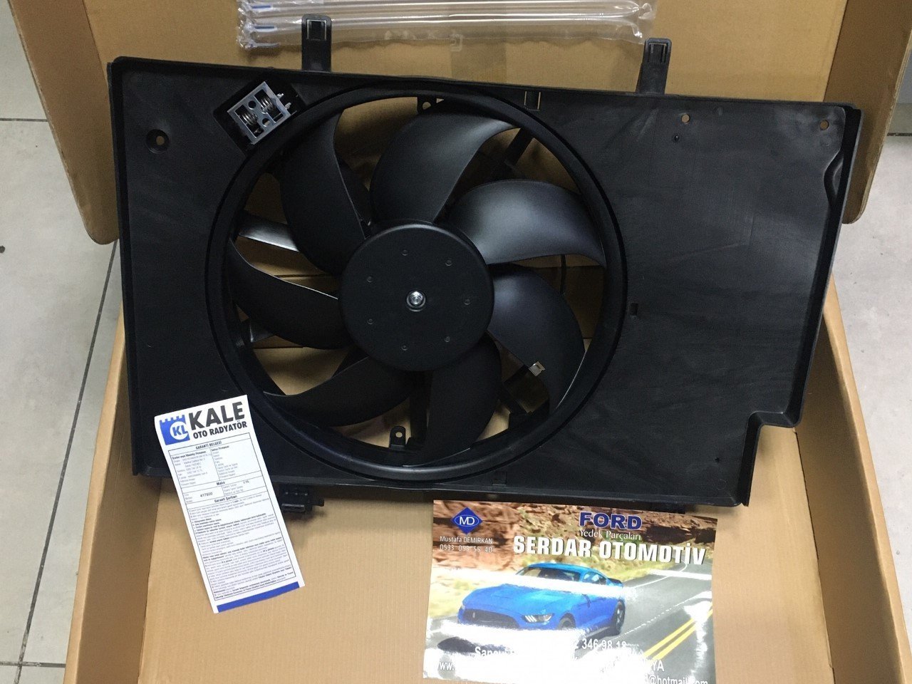 Courier Fiesta Fan Motoru Komple KALE 417800