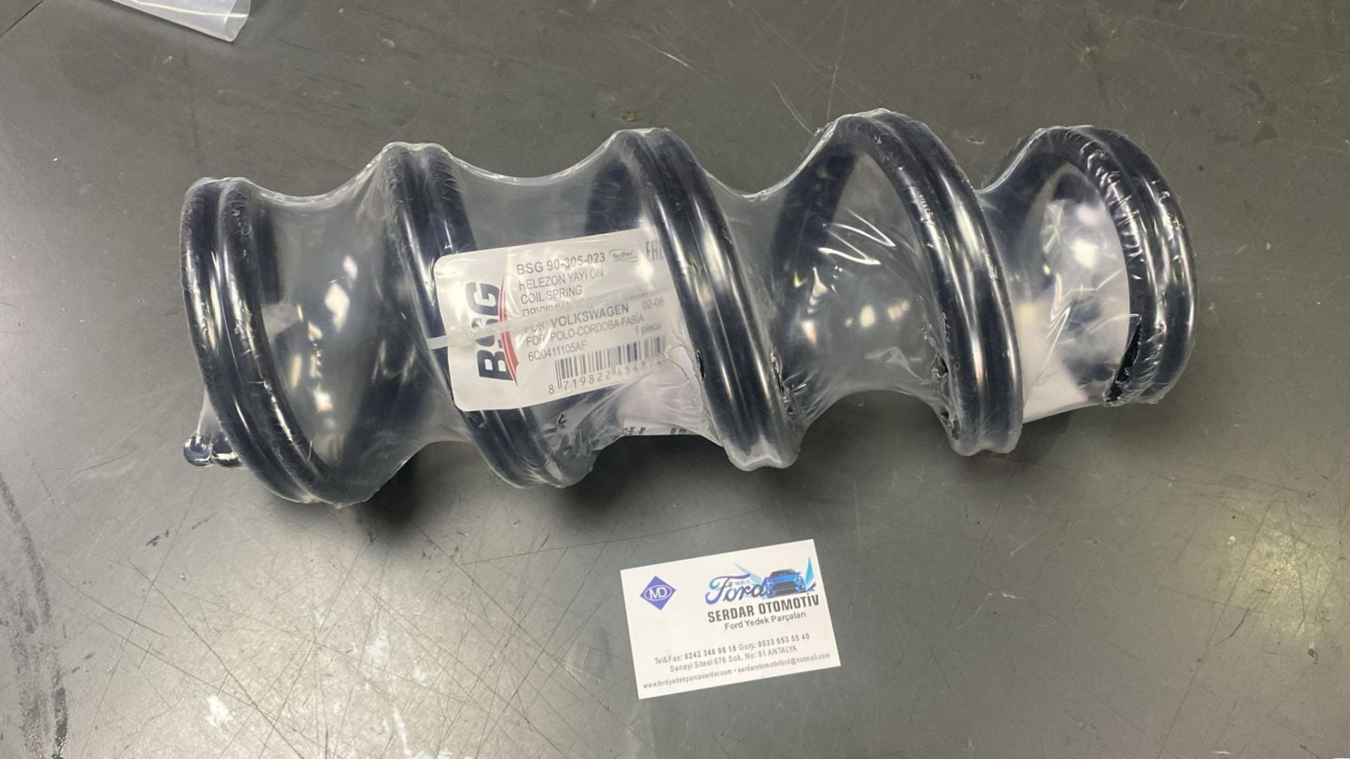 Ön Helezon Yayı Polo Cordoba Fabia BSG 90305023 6Q0411105AF 2001-2009 ARASI D1-KAP14