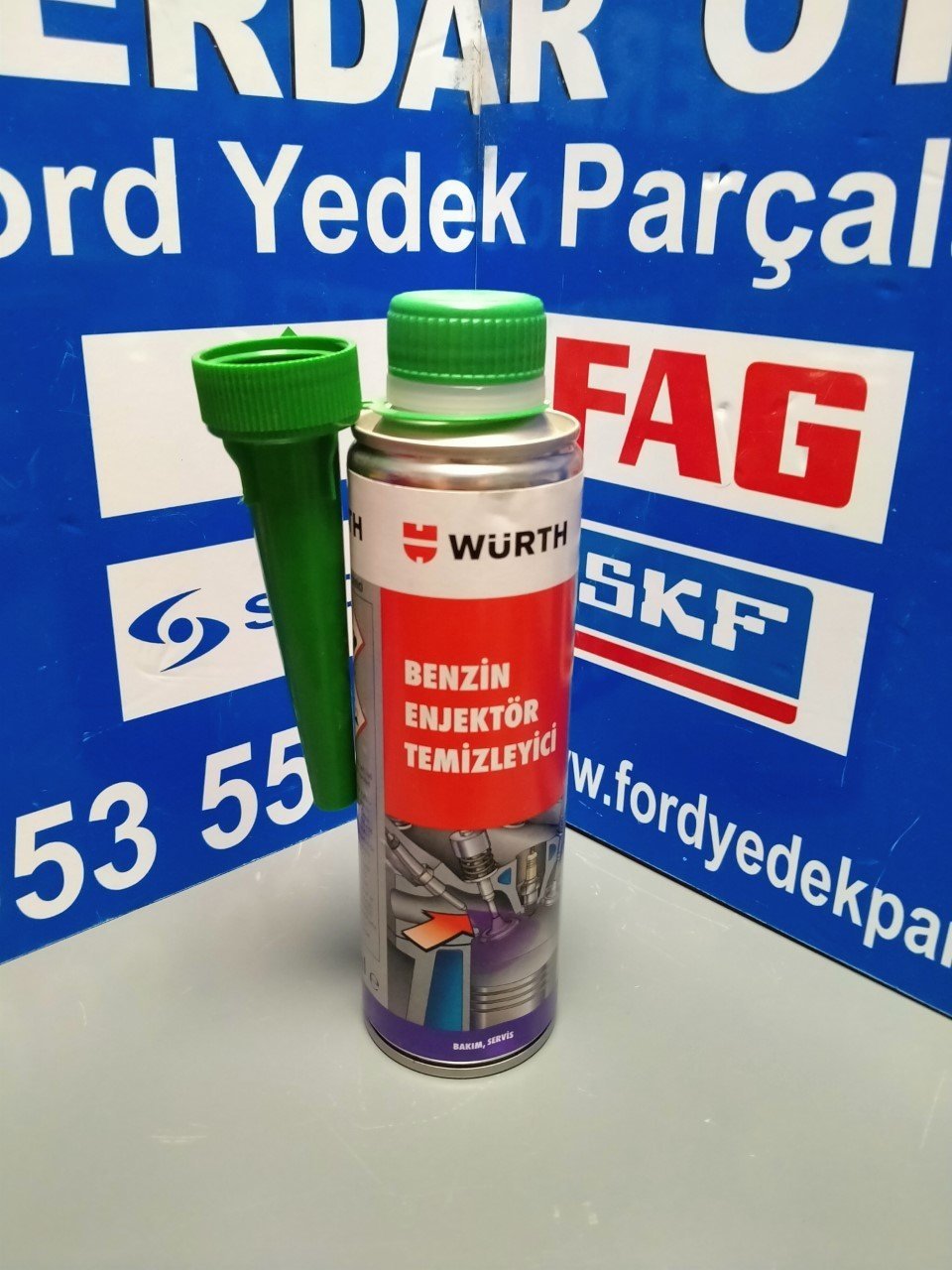 Yakıt Katkısı Enjektör Temizleyici Benzinli Motor  WÜRTH (=LÜTFEN AÇIKLAMA BÖLÜMÜNÜ OKUYUNUZ=)